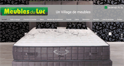 Desktop Screenshot of meublesduluc.fr