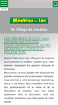 Mobile Screenshot of meublesduluc.fr